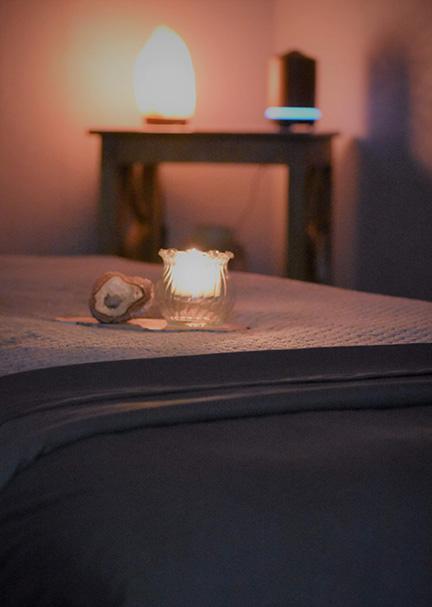 Private massage suite at Studio One Six Salon and Spa, Las Cruces